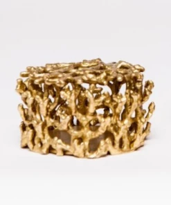 Made Goods Gifts By Occasion BOX BRASS ROUND - 2 Sizes Available