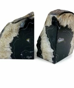 Rock Paradise BOOKENDS BLACK AGATE Gifts By Occasion