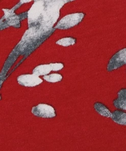 The Cat's Pajamas Gifts By Recipient Willow Cerise Pima Knit Long-Sleeved Short Set (Available In 4 Sizes) 2 The Cat's Pajamas Gifts By Recipient Willow Cerise Pima Knit Long-Sleeved Short Set (Available In 4 Sizes)