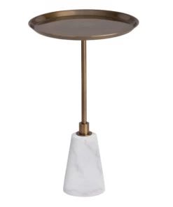 Arteriors ACCENT TABLE WHITE