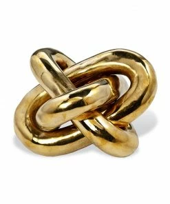 Interlude Gifts By Occasion SCULPTURE KNOT BRASS