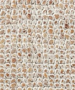 Saro Trading Gifts By Occasion Placemat Woven Hyacinth White