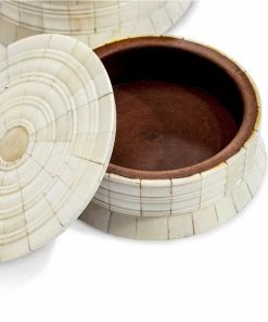 Interlude BOX ELSIE ROUND BONE