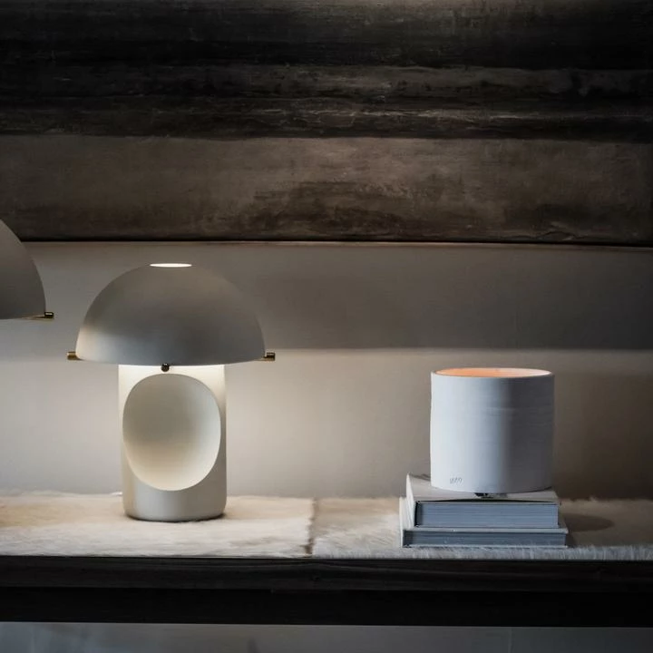 1889 WAX LIGHTING CANDLE WHITE PORCELAINE CLARISSE By Wax Lighting 1889 WAX LIGHTING CANDLE WHITE PORCELAINE CLARISSE By Wax Lighting