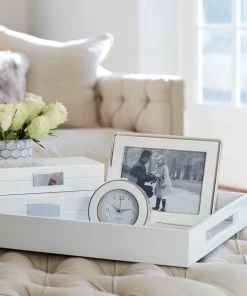 Addison Ross Frame White Enamel And Silver Curved Gifts By Occasion