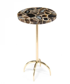 John Richard MARTINI TABLE AGATE BLACK Side Tables