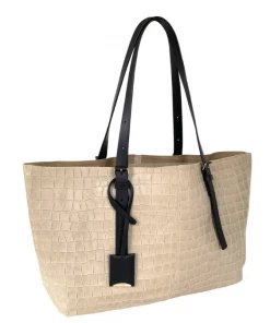 Linde Gallery Alligator Embossed Medium Tote Bag (Sand) Gifts By Occasion
