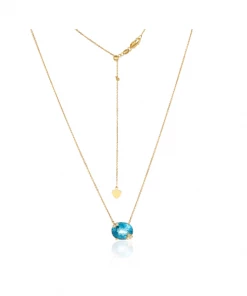Mabel Chong Amelie Necklace-Blue Topaz Gifts By Recipient