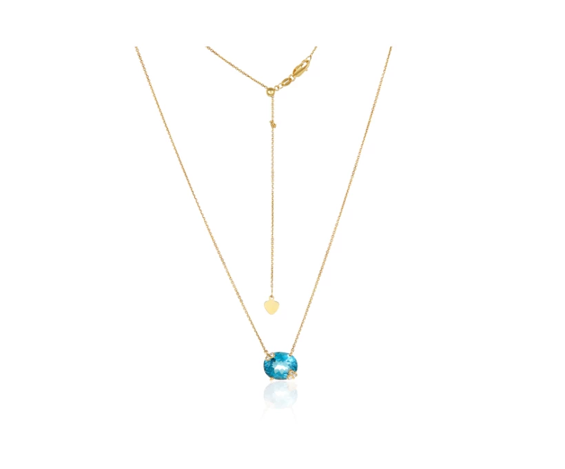 Mabel Chong Amelie Necklace-Blue Topaz Gifts By Recipient Mabel Chong Amelie Necklace-Blue Topaz Gifts By Recipient