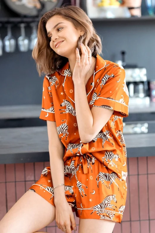 Averie Sleep Aren Two-Piece Short Pajama Set (Available In 3 Sizes) Gifts By Recipient Averie Sleep Aren Two-Piece Short Pajama Set (Available In 3 Sizes) Gifts By Recipient