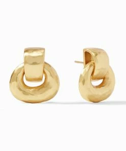 Julie Vos Avalon Demi Doorknocker Earring Gifts By Recipient