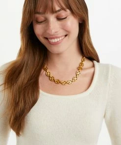 Julie Vos Avalon Demi Link Necklace Gifts By Recipient