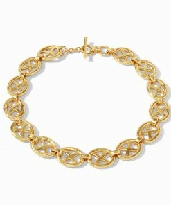 Julie Vos Avalon Link Necklace