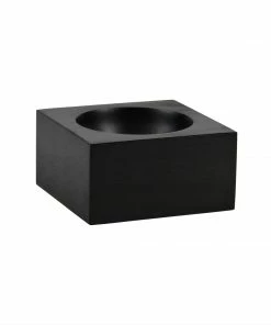 Marble Crafters Gifts By Occasion BOWL MARBLE HIGH SQUARE (BLACK)