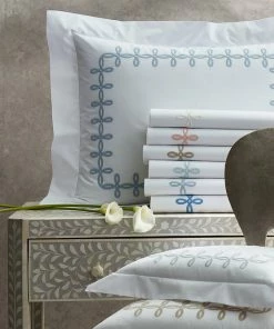 Sheeting Gordian Knot Bedding Collection By Matouk 44 Sheeting Gordian Knot Bedding Collection By Matouk