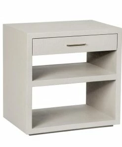 Interlude Side Tables BEDSIDE CHEST SAND