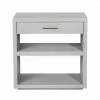 Interlude BEDSIDE CHEST LIGHT GREY
