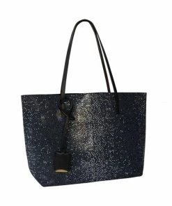 Linde Gallery Shagreen Suede Small Tote Bag (Black) Gifts By Occasion