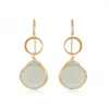Mabel Chong Gifts By Occasion Blue Moon Druzy Earrings