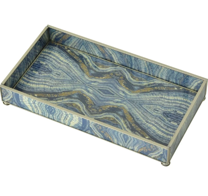 JM Piers BLUE QUARTZ TRAY JM Piers BLUE QUARTZ TRAY