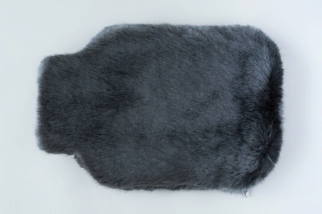 Evelyn Prelonge Gifts By Occasion Navy Blue Faux Fur WATER BOTTLE COVER Evelyn Prelonge Gifts By Occasion Navy Blue Faux Fur WATER BOTTLE COVER