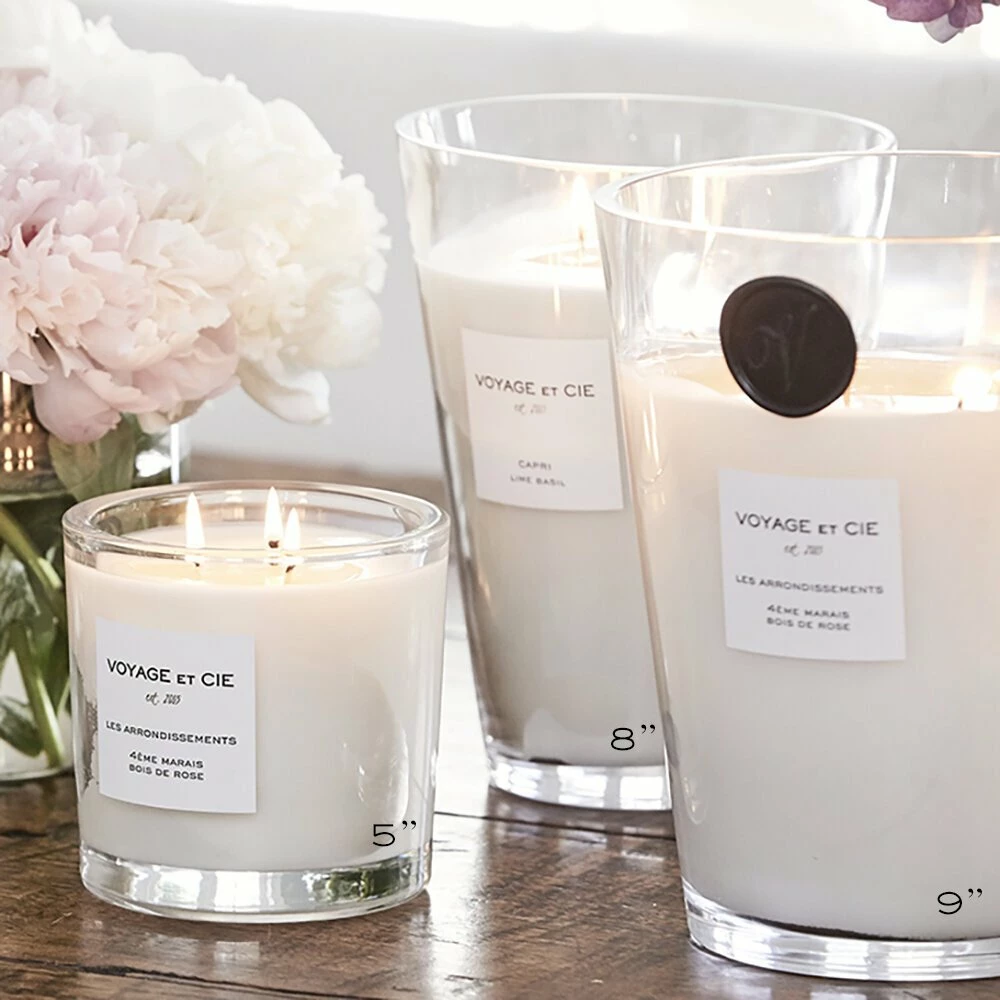 VOYAGE ET CIE TUBEROSA CANDLE (Available In 4 Sizes) Candles & Home Fragrances VOYAGE ET CIE TUBEROSA CANDLE (Available In 4 Sizes) Candles & Home Fragrances