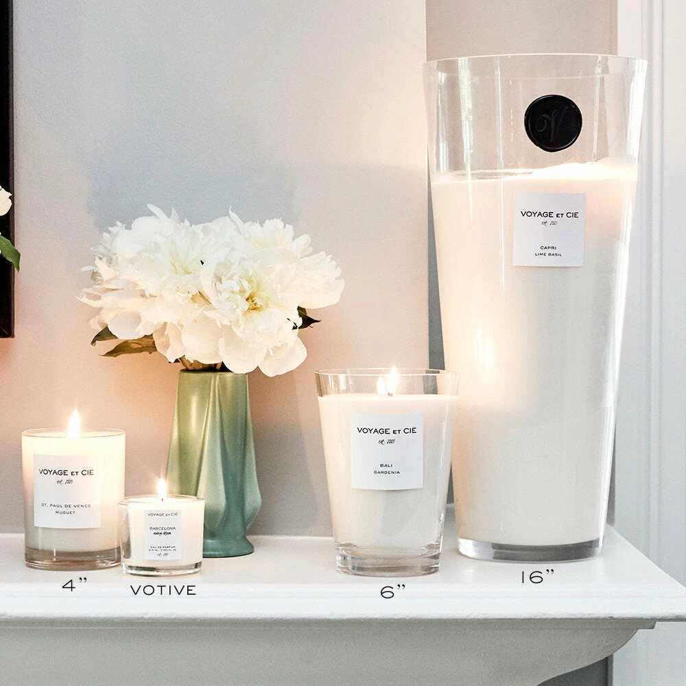 VOYAGE ET CIE TUBEROSA CANDLE (Available In 4 Sizes) Candles & Home Fragrances VOYAGE ET CIE TUBEROSA CANDLE (Available In 4 Sizes) Candles & Home Fragrances