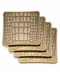 Crocodile Coasters By L'Objet (Set Of 4)