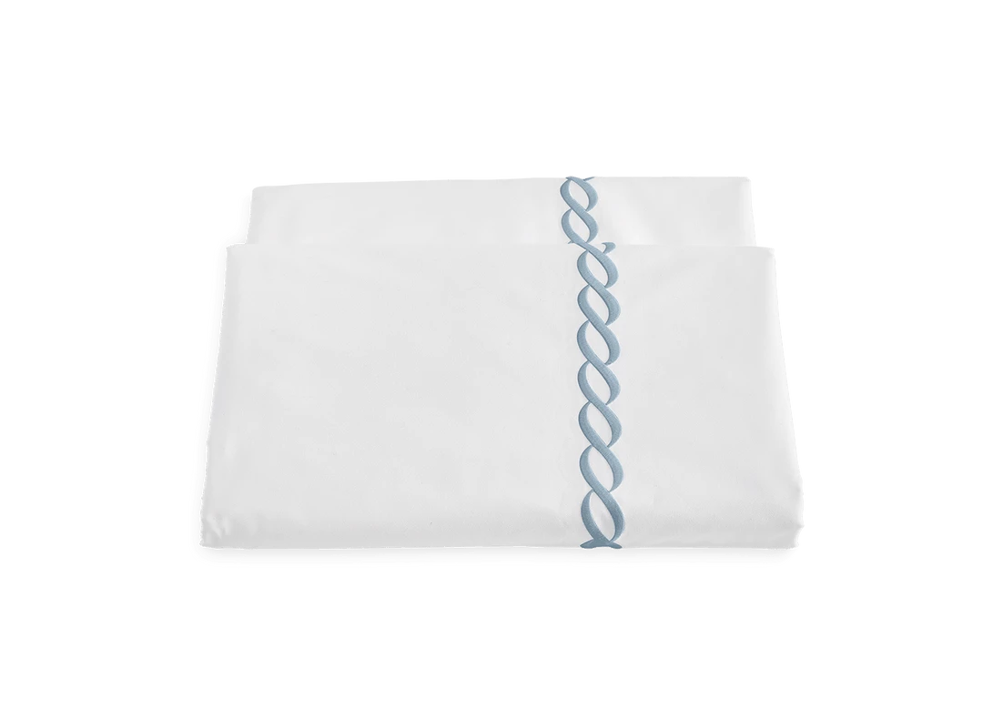 Sheeting Classic Chain Bedding Collection By Matouk Sheeting Classic Chain Bedding Collection By Matouk