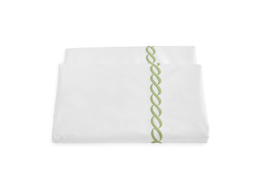 Sheeting Classic Chain Bedding Collection By Matouk Sheeting Classic Chain Bedding Collection By Matouk