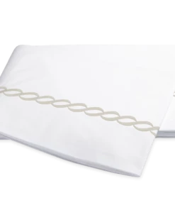 Sheeting Classic Chain Bedding Collection By Matouk 32 Sheeting Classic Chain Bedding Collection By Matouk