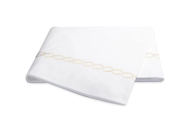 Sheeting Classic Chain Bedding Collection By Matouk Sheeting Classic Chain Bedding Collection By Matouk