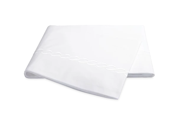 Sheeting Classic Chain Bedding Collection By Matouk Sheeting Classic Chain Bedding Collection By Matouk
