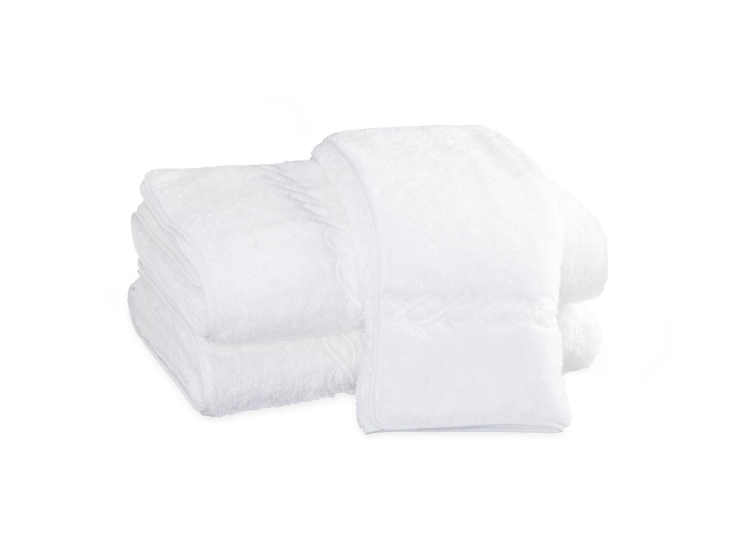 Classic Chain Towels Collection By Matouk Host/Hostess Classic Chain Towels Collection By Matouk Host/Hostess