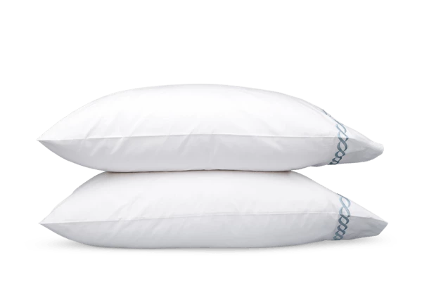 Sheeting Classic Chain Bedding Collection By Matouk Sheeting Classic Chain Bedding Collection By Matouk