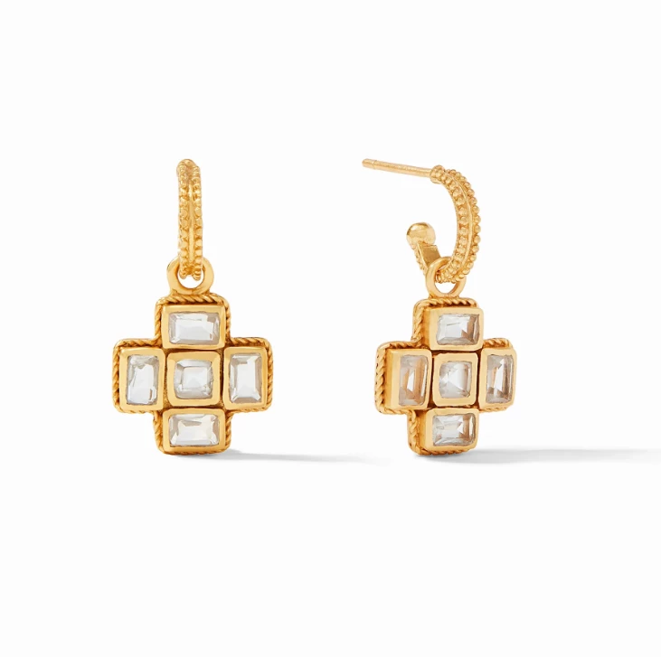 Julie Vos Savoy Hoop & Charm Earring Gifts By Recipient Julie Vos Savoy Hoop & Charm Earring Gifts By Recipient