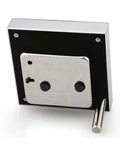 Addison Ross Alarm Clock White Enamel (Square)