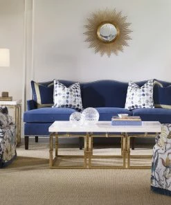 Century Furniture Gifts By Occasion COCKTAIL TABLE WITH CRYSTAL STONE TOP