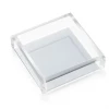 JR William Gifts By Occasion Napkin Tray Cocktail Acrylic With Grey Bottom