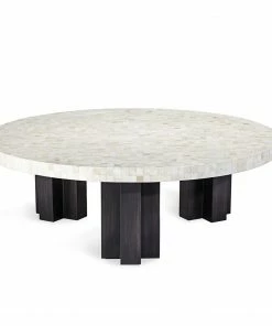 Interlude COCKTAIL TABLE BONE