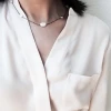 Mabel Chong Coin Pearl Necklace