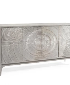 John Richard Side Tables CABINET FOUR DOORS SMOKED OAK