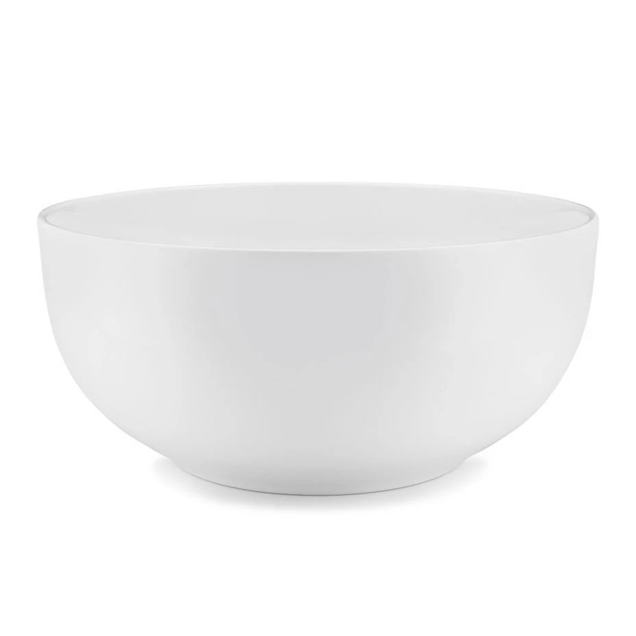 Q Home Gifts By Occasion White Round Melamine Serving Bowl Q Home Gifts By Occasion White Round Melamine Serving Bowl
