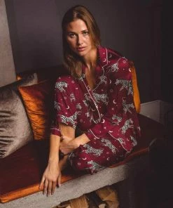 Averie Sleep Gifts By Recipient Isabis Two-Piece Pajama Long Set (Available In 5 Sizes)