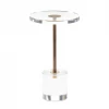Century Furniture DRINK TABLE BRASS & ACRYLIC