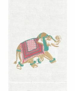 ANALI INC Gifts By Occasion GUEST TOWEL EASTERN ELEPHANT