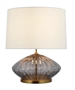 Visual Comfort Lighting Table Lamp Everleigh Medium Fluted