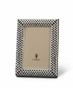 Gifts By Occasion Braid Frame By L'Objet (Available In 4 Sizes And 2 Colors)