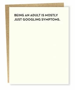 Sapling Press CARD "SYMPTOMS"