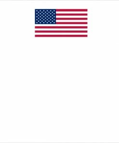 Black Inc CA NOTEPAD LUXE EXPRESSIONS AMERICAN FLAG